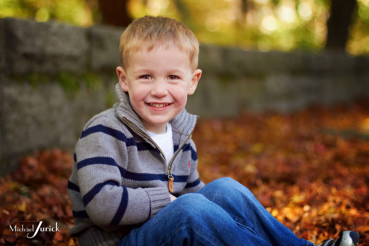 Fall family holiday photos by top New York Photographer Michael Jurick