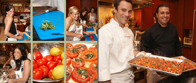 My Cooking Party photographed by New York Photographer Michael Jurick