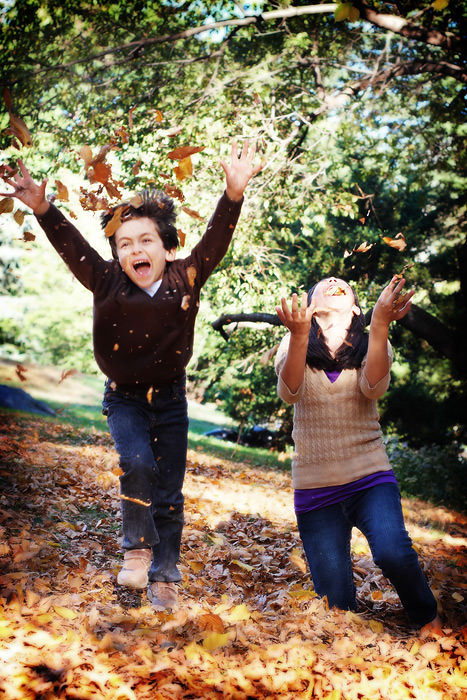 Fall photos in central park by New York Photographer Michael Jurick