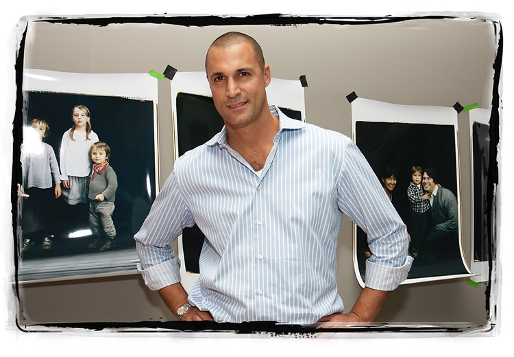 photo of Nigel Barker, by New York photographer Michael Jurick
