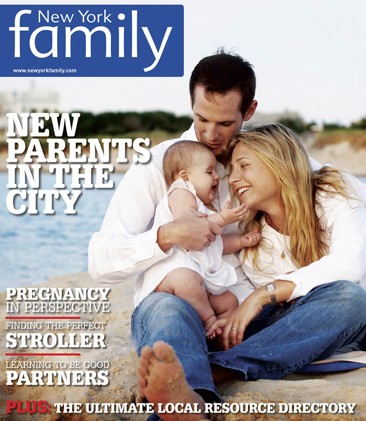 Cover of New York Family by top New York Photographer Michael Jurick