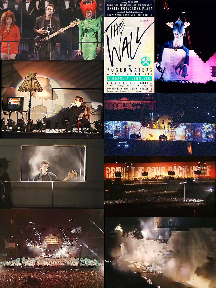 Roger Waters - Live in Berline photos by New York Photographer Michael Jurick