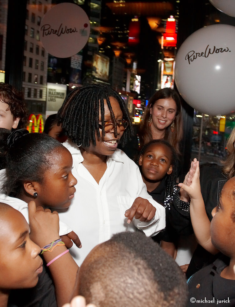 photo of Whoopi Goldberg by top New York Photographer Michael Jurick