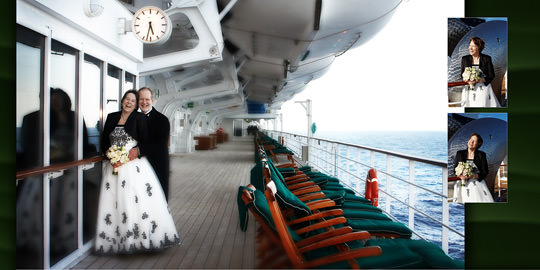 Queen Mary 2, Wedding, New York Photographer, Michael Jurick