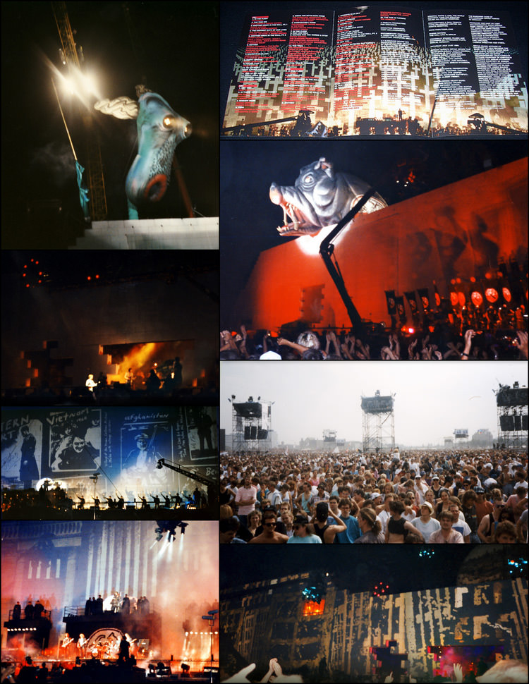 Roger Waters - Live in Berline photos by New York Photographer Michael Jurick