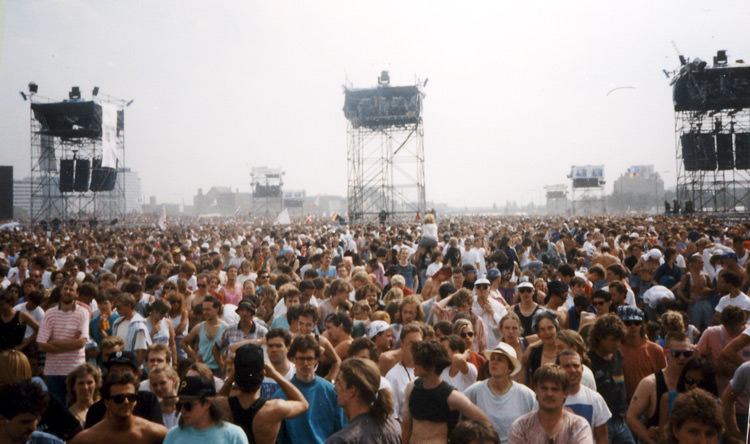 Roger Waters - Live in Berline photos by New York Photographer Michael Jurick