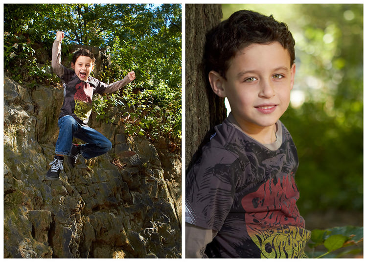 Fall family portrait photos by top New York Photographer Michael Jurick