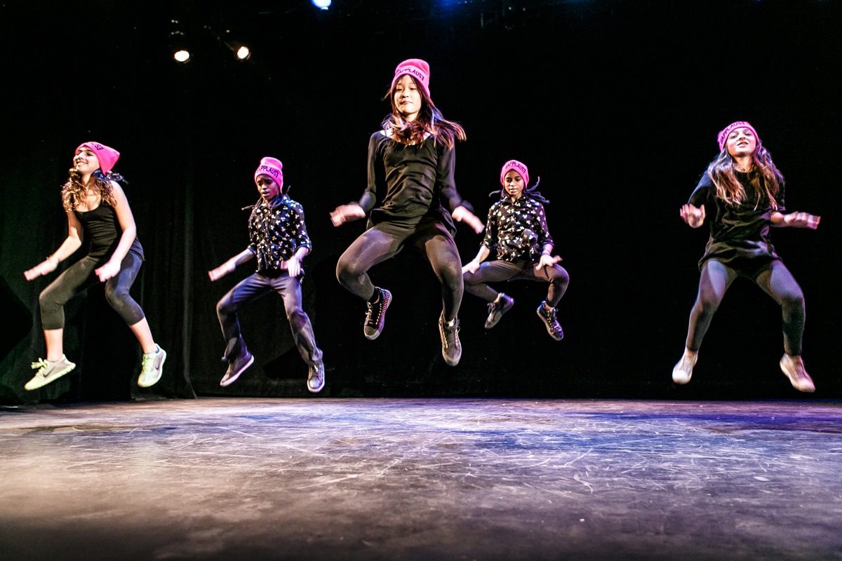 Applause Infusion NYC Hip-Hop Troupe by top New York Photographer Michael Jurick