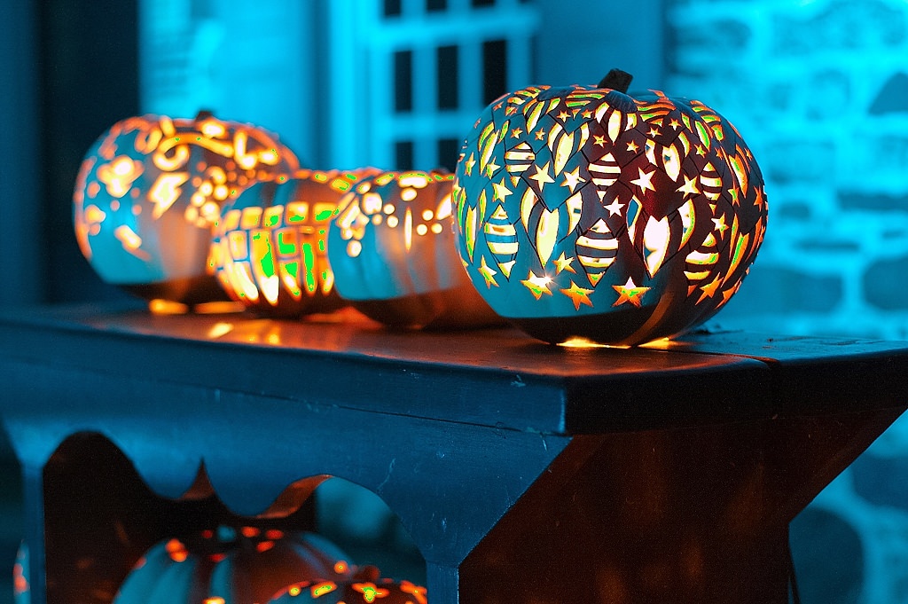 Halloween Great Jack O'Lantern Blaze by top New York Photographer Michael Jurick