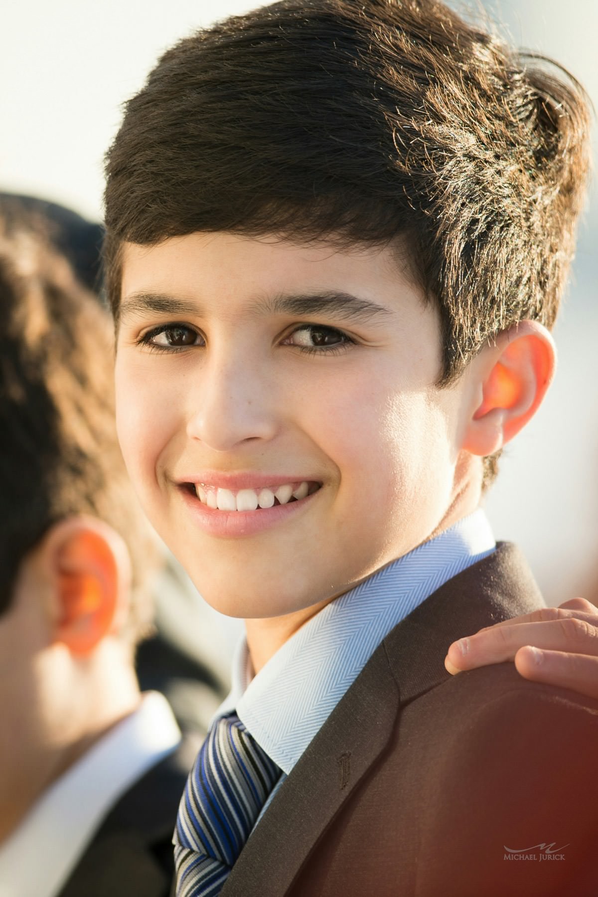 Big Blue themed Bar Mitzvah at Pier 60 by top New York Photographer Michael Jurick