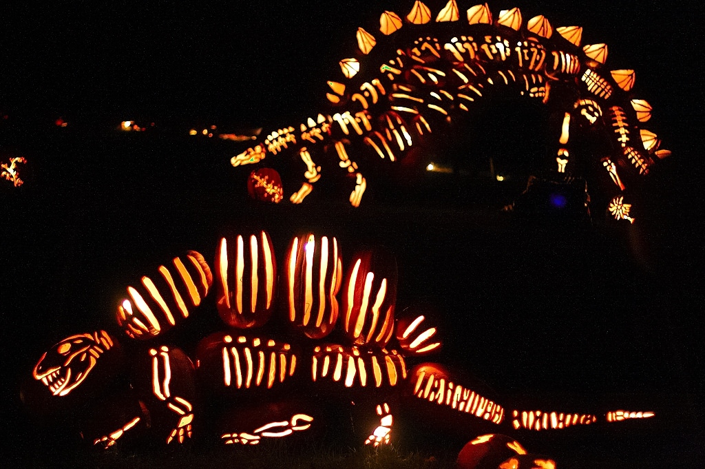 Halloween Great Jack O'Lantern Blaze by top New York Photographer Michael Jurick