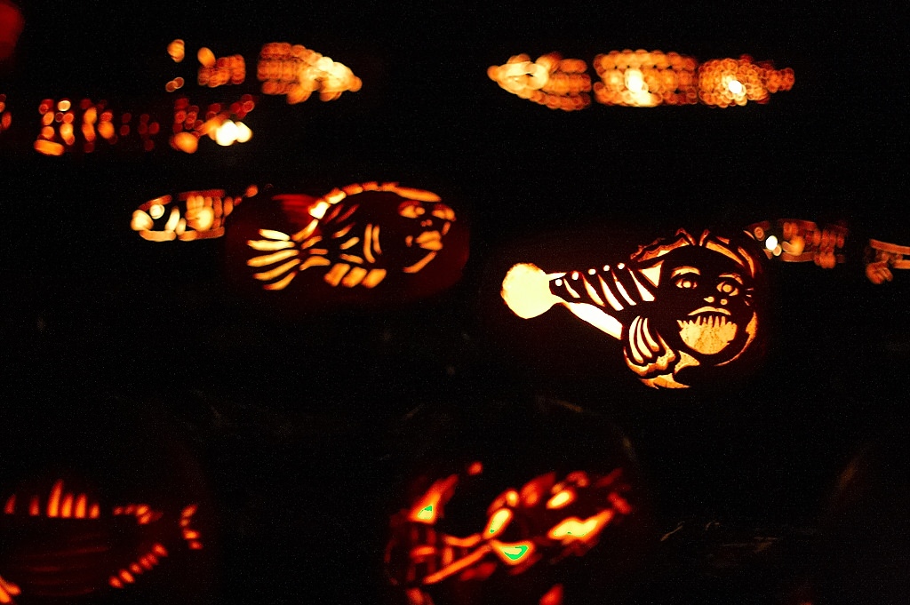 Halloween Great Jack O'Lantern Blaze by top New York Photographer Michael Jurick