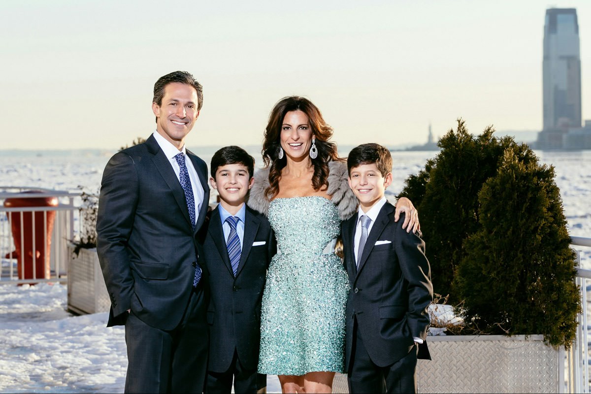 Big Blue themed Bar Mitzvah at Pier 60 by top New York Photographer Michael Jurick