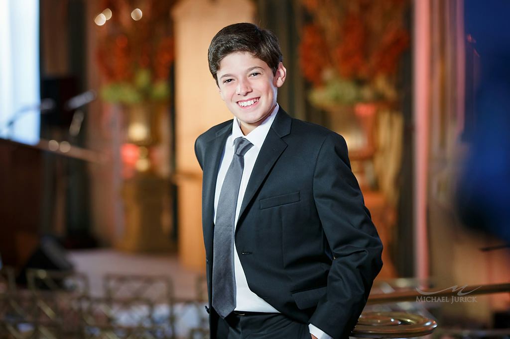 stunning photographs of a Bar Mitzvah at The Pierre A Taj Hotel by top New York Photographer Michael Jurick