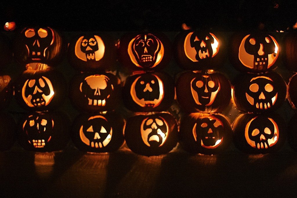 Halloween Great Jack O'Lantern Blaze by top New York Photographer Michael Jurick