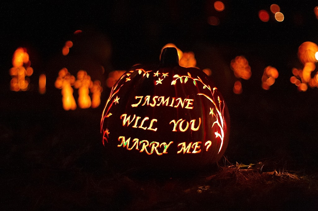 Halloween Great Jack O'Lantern Blaze by top New York Photographer Michael Jurick