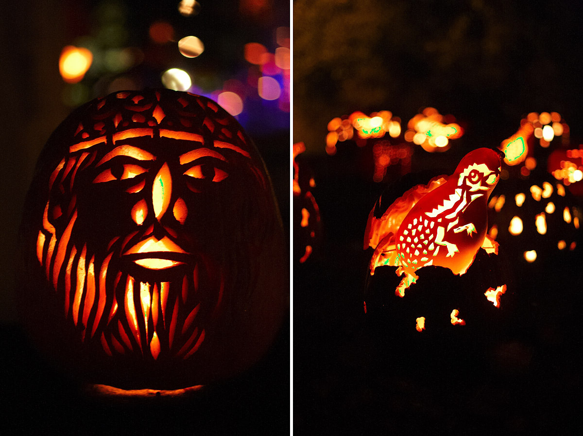 Halloween Great Jack O'Lantern Blaze by top New York Photographer Michael Jurick