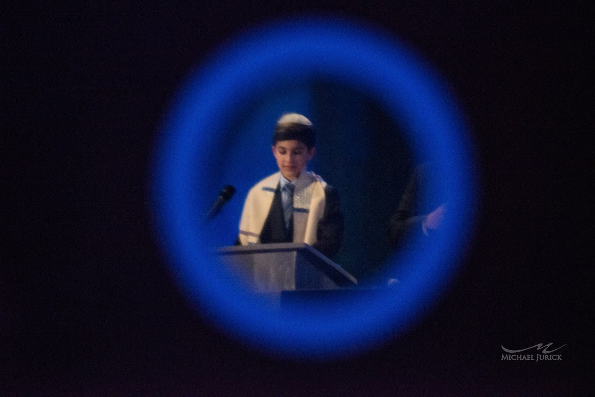 Big Blue themed Bar Mitzvah at Pier 60 by top New York Photographer Michael Jurick