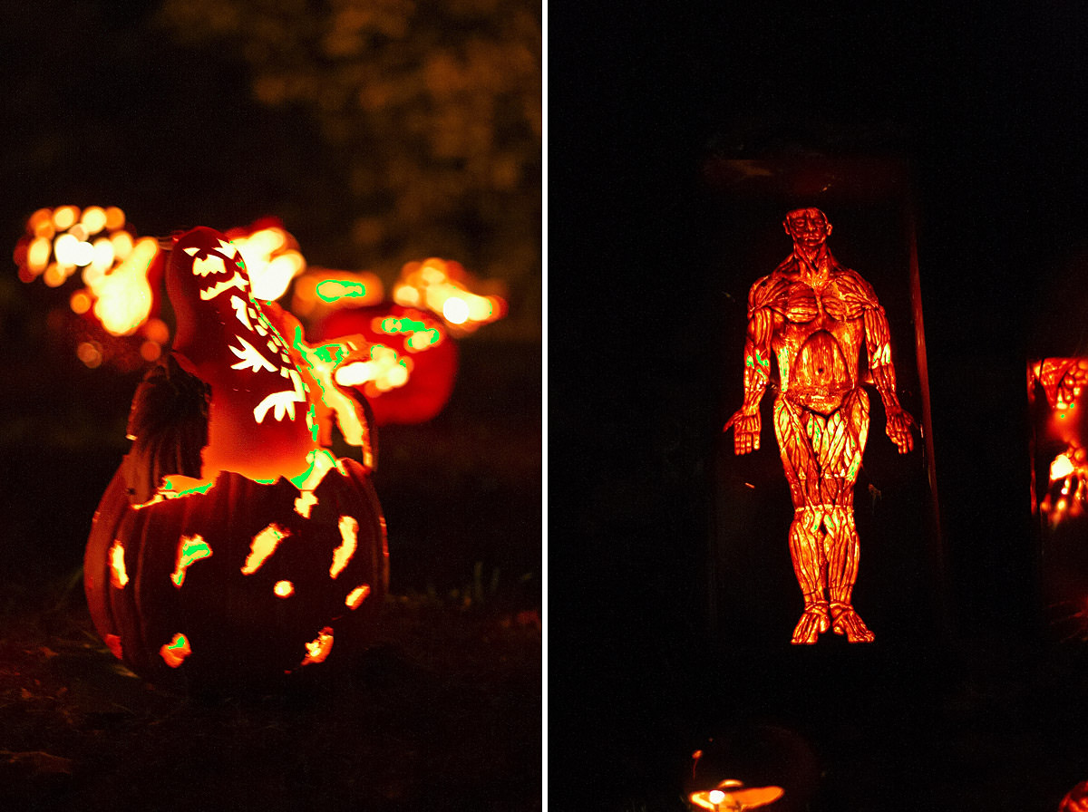 Halloween Great Jack O'Lantern Blaze by top New York Photographer Michael Jurick