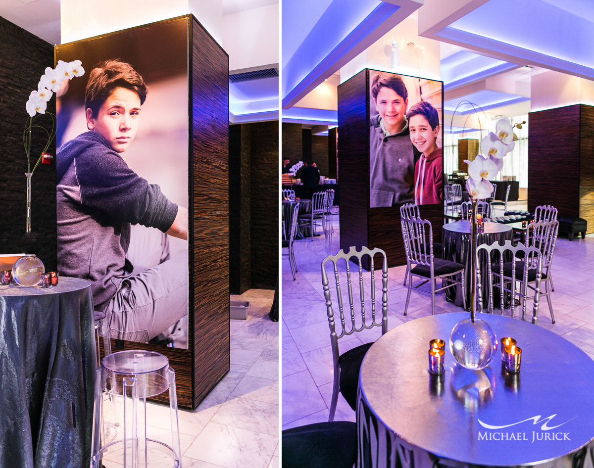 Amazing Bar Mitzvah party photos by top New York Photographer Michael Jurick