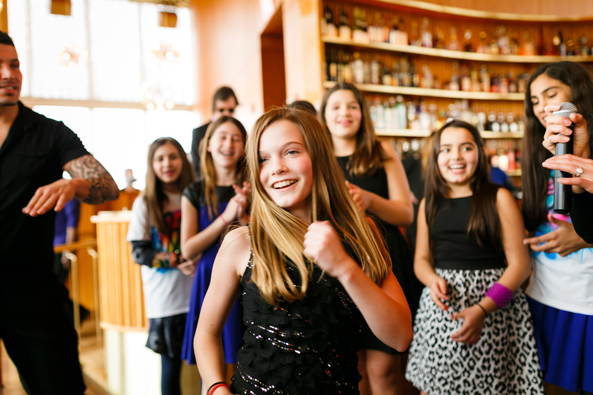 Bar Mitzvah photographs at the Standard Hotel, NYC by top New York Photographer Michael Jurick