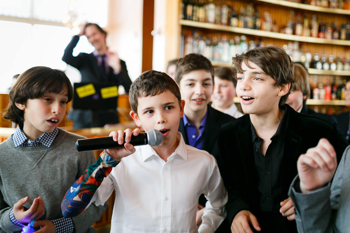 Bar Mitzvah photographs at the Standard Hotel, NYC by top New York Photographer Michael Jurick