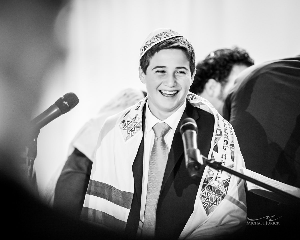 Rockin Bar Mitzvah at Basketball City by top New York Photographer Michael Jurick