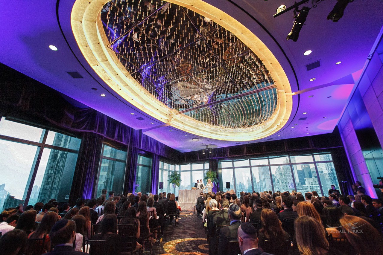 High energy Bar Mitzvah at the Mandarin by top New York Photographer Michael Jurick