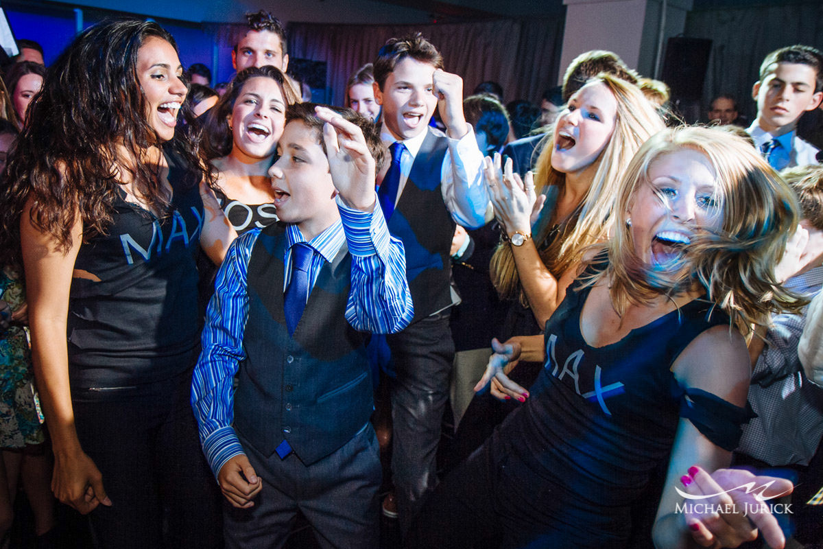 Amazing Bar Mitzvah party photos by top New York Photographer Michael Jurick