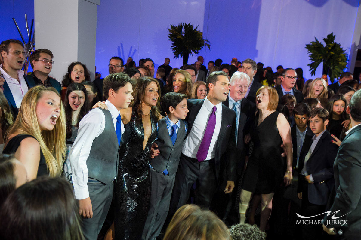 Amazing Bar Mitzvah party photos by top New York Photographer Michael Jurick