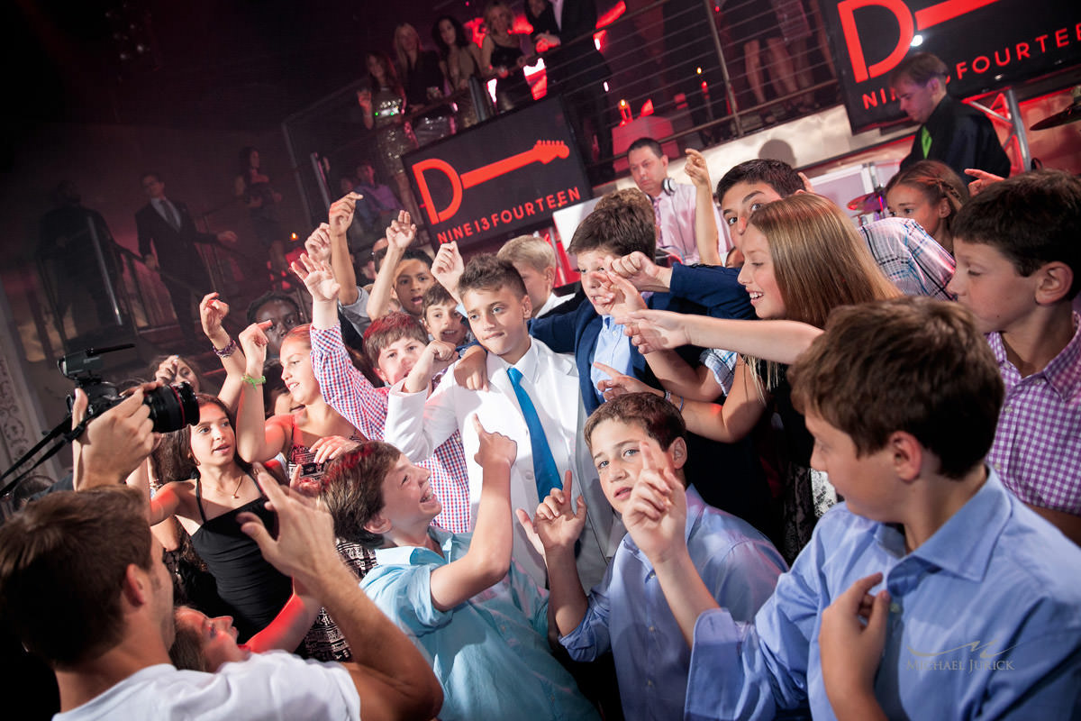 Incredible Bar Mitzvah Party by top New York Photographer Michael Jurick
