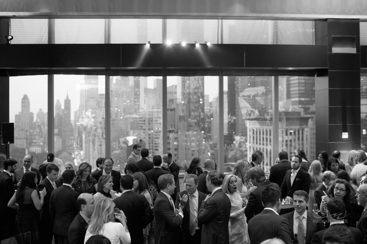 High energy Bar Mitzvah at the Mandarin by top New York Photographer Michael Jurick