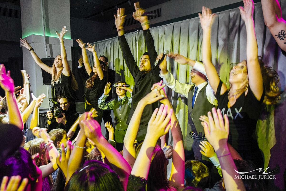 Amazing Bar Mitzvah party photos by top New York Photographer Michael Jurick