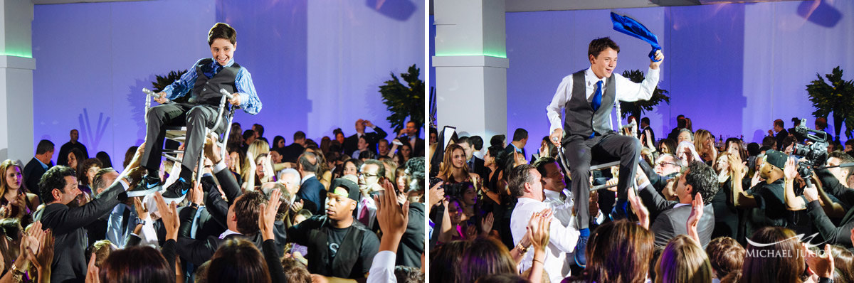 Amazing Bar Mitzvah party photos by top New York Photographer Michael Jurick