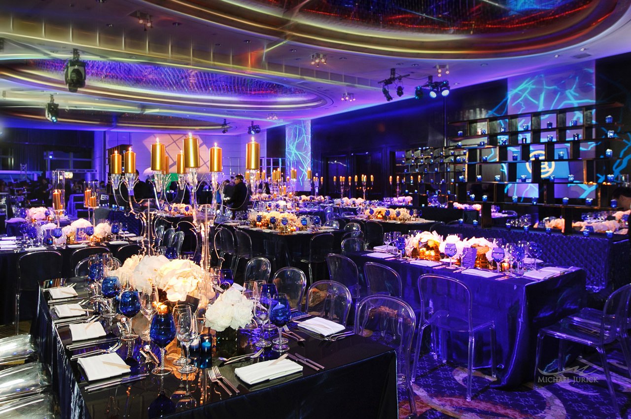 High energy Bar Mitzvah at the Mandarin by top New York Photographer Michael Jurick