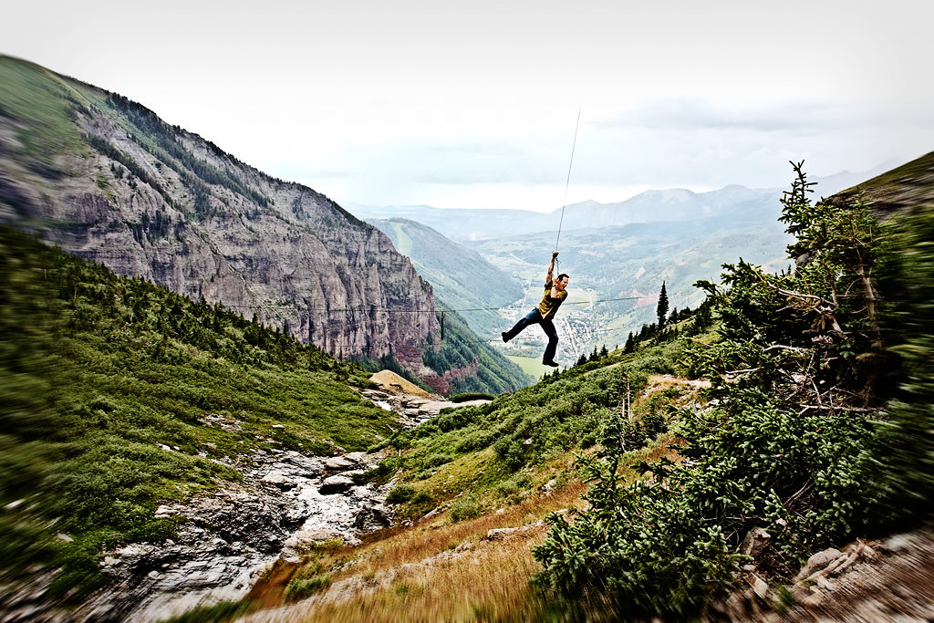 photos of Telluride mountains by top New York Photographer Michael Jurick