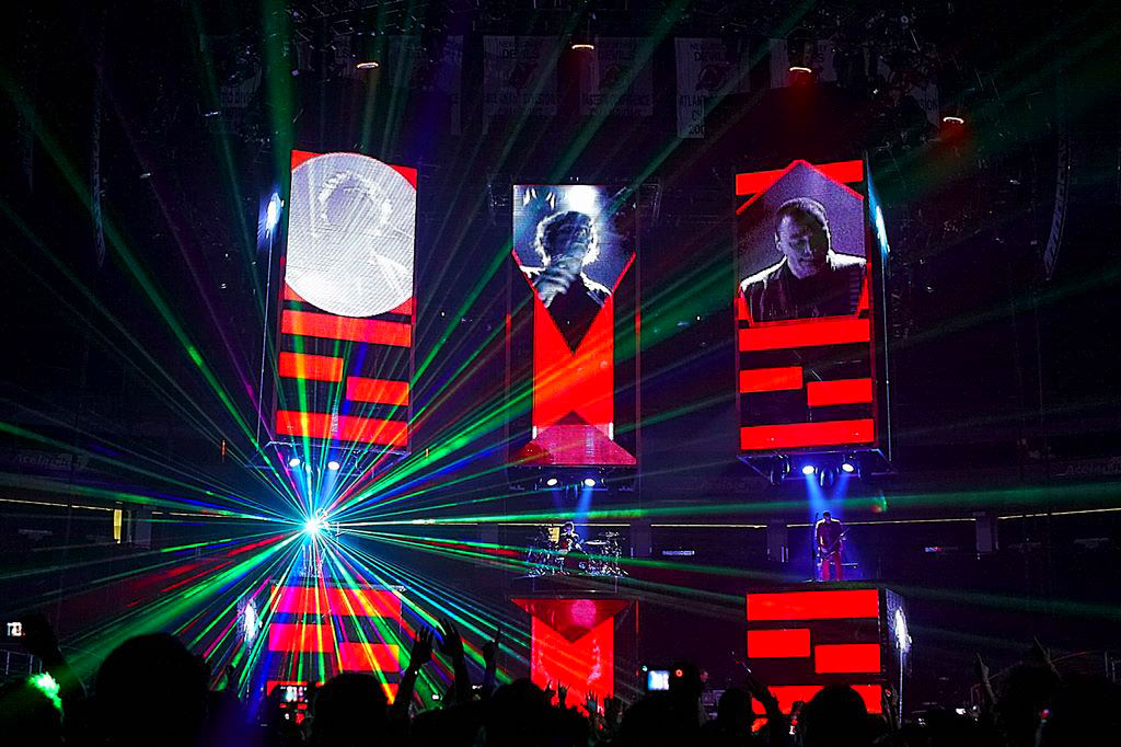 Photos of Muse 2010 tour by top New York Photographer Michael Jurick