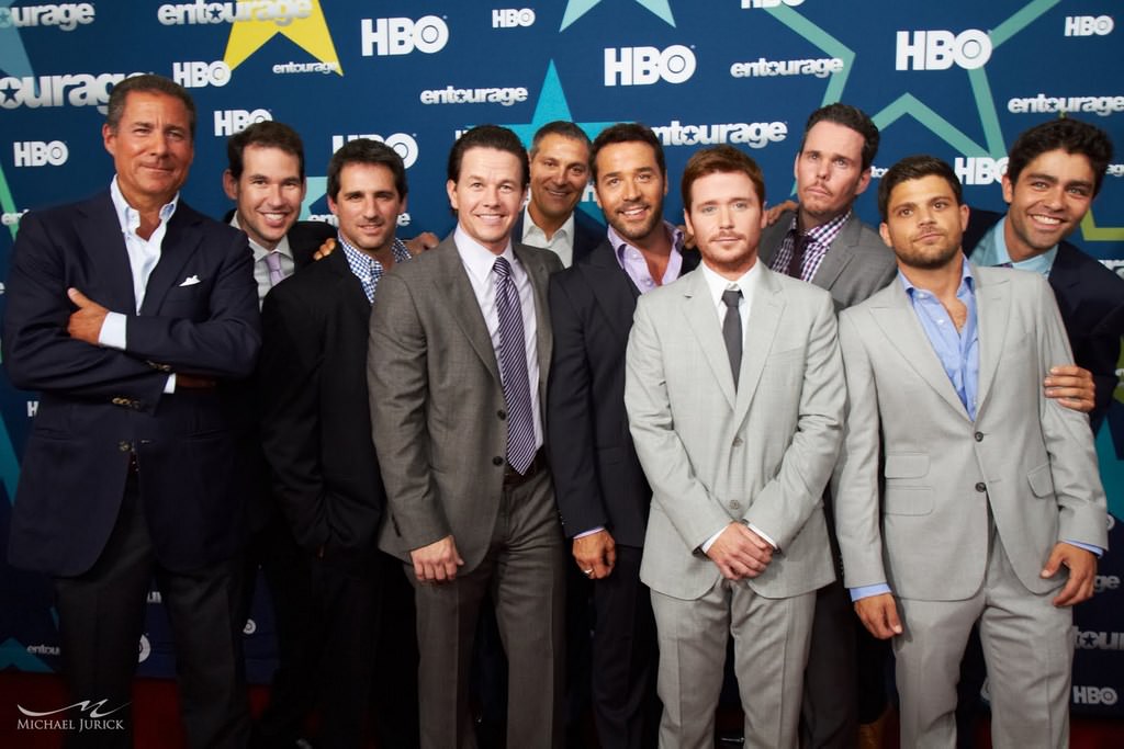 Photos of Entourage final season premiere by top New York Photographer Michael Jurick