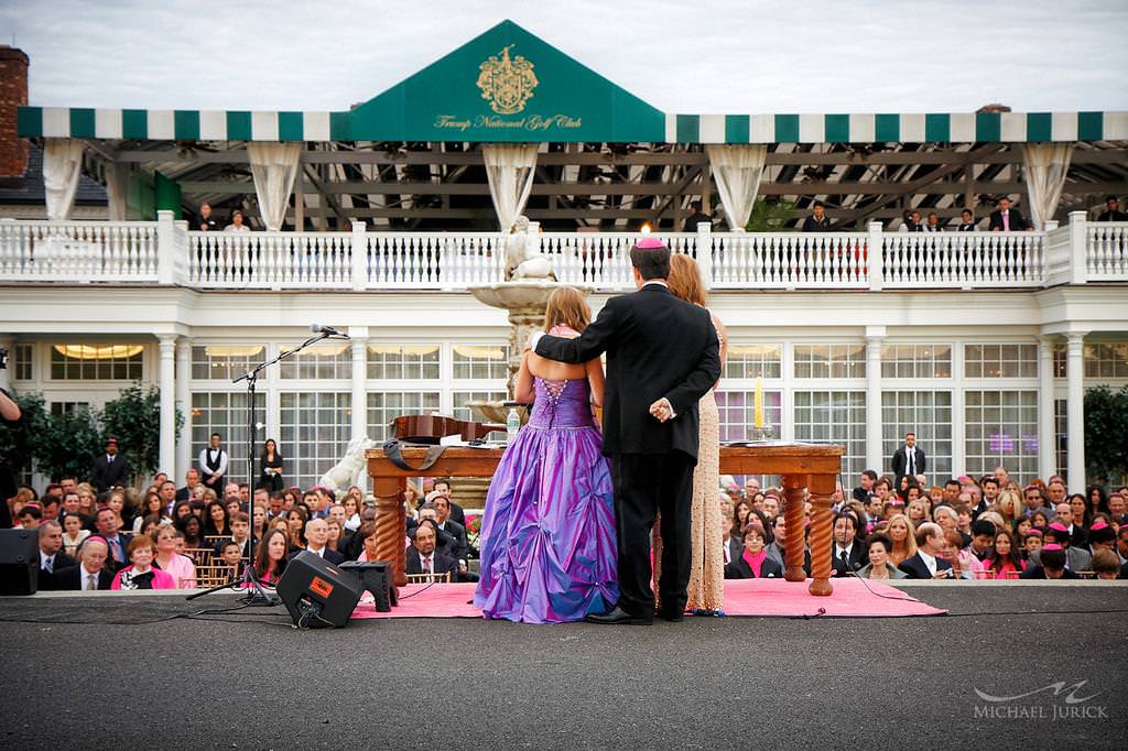 Bat Mitzvah photographs at Trump National Golf Club Bedminster by top New York Photographer Michael Jurick