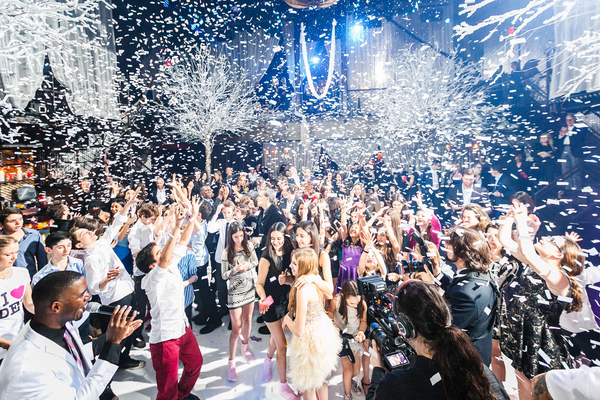 Awesome Bat Mitzvah photos at Marquee by top New York Photographer Michael Jurick