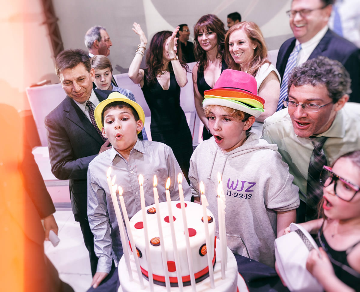 Bar Mitzvah photos by top New York Photographer Michael Jurick