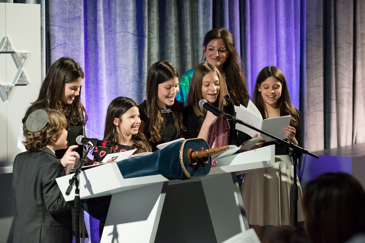 Stellar Bat Mitzvah party photography by top New York Photographer Michael Jurick