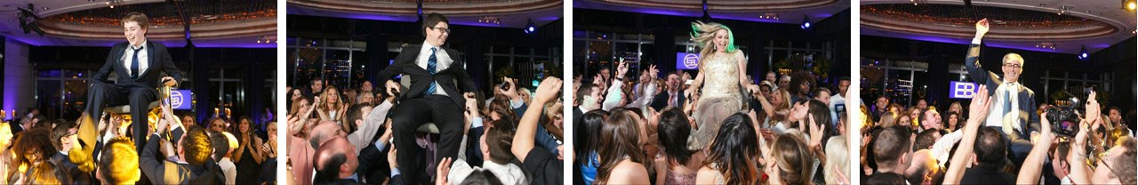 High energy Bar Mitzvah at the Mandarin by top New York Photographer Michael Jurick