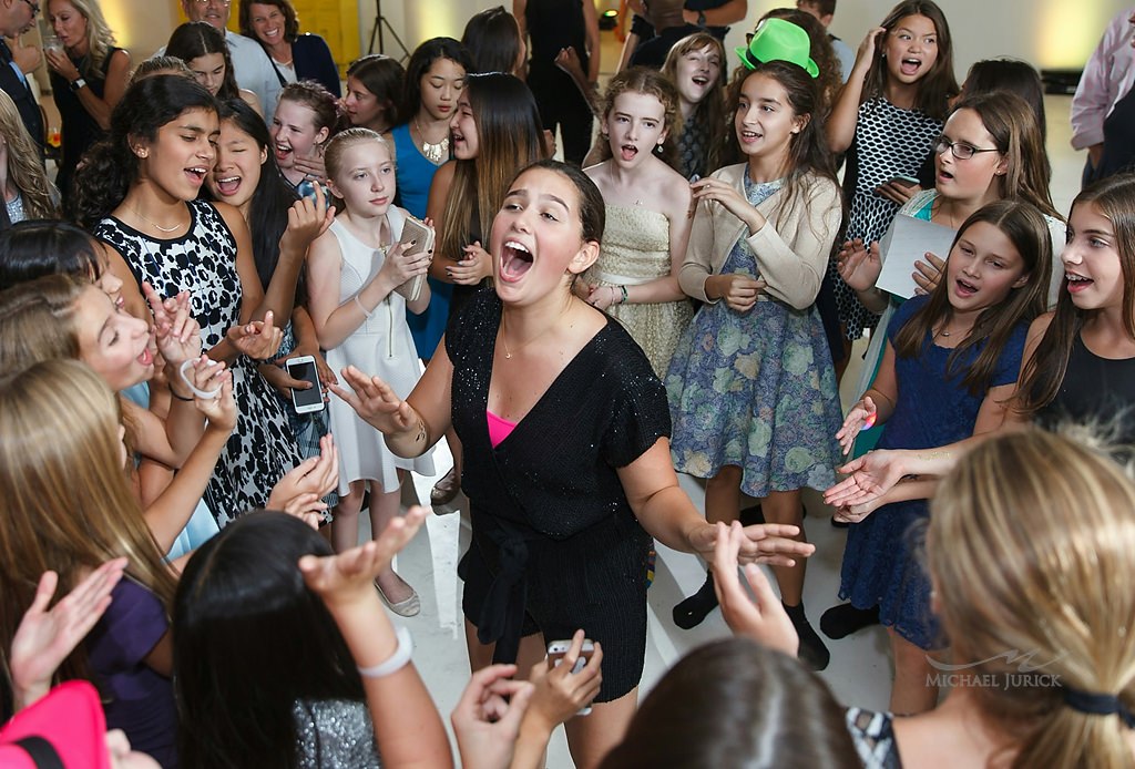 stunning photographs of a Bat Mitzvah at Opia and 404 NYC by top New York Photographer Michael Jurick