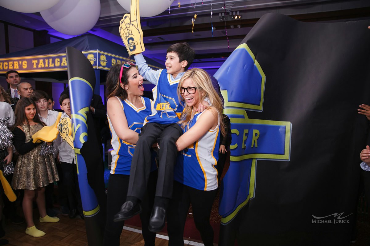 Big Blue themed Bar Mitzvah at Pier 60 by top New York Photographer Michael Jurick