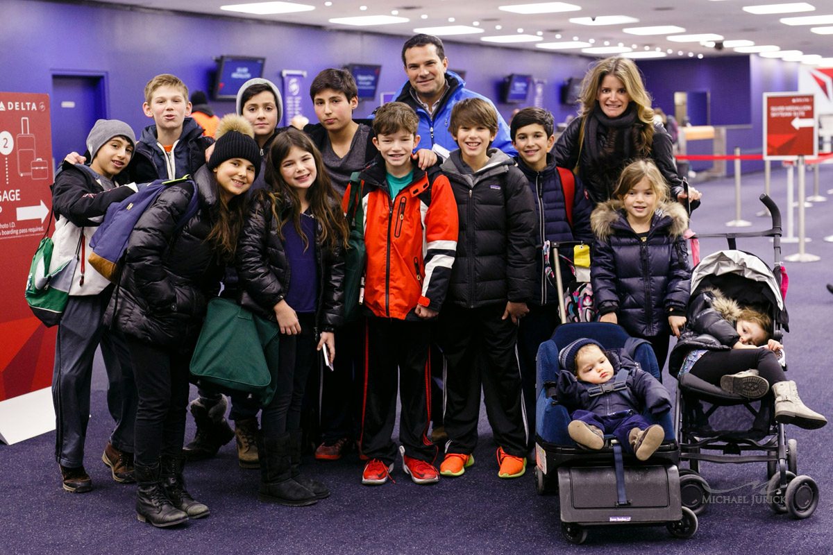 Super Bowl Bar Mitzvah and Ski Trip by top New York Photographer Michael Jurick