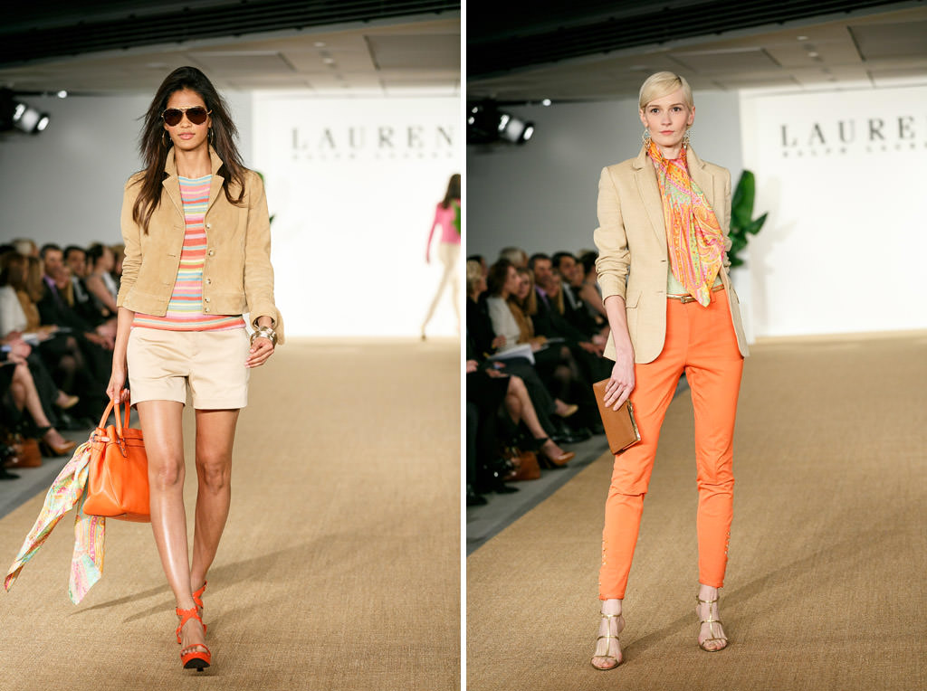 Ralph Lauren Fashion show at the Hearst Tower by top New York Photographer Michael Jurick