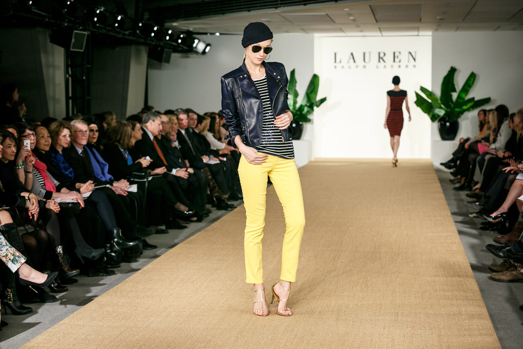 Ralph Lauren Fashion show at the Hearst Tower by top New York Photographer Michael Jurick