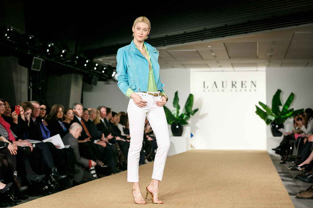 Ralph Lauren Fashion show at the Hearst Tower by top New York Photographer Michael Jurick