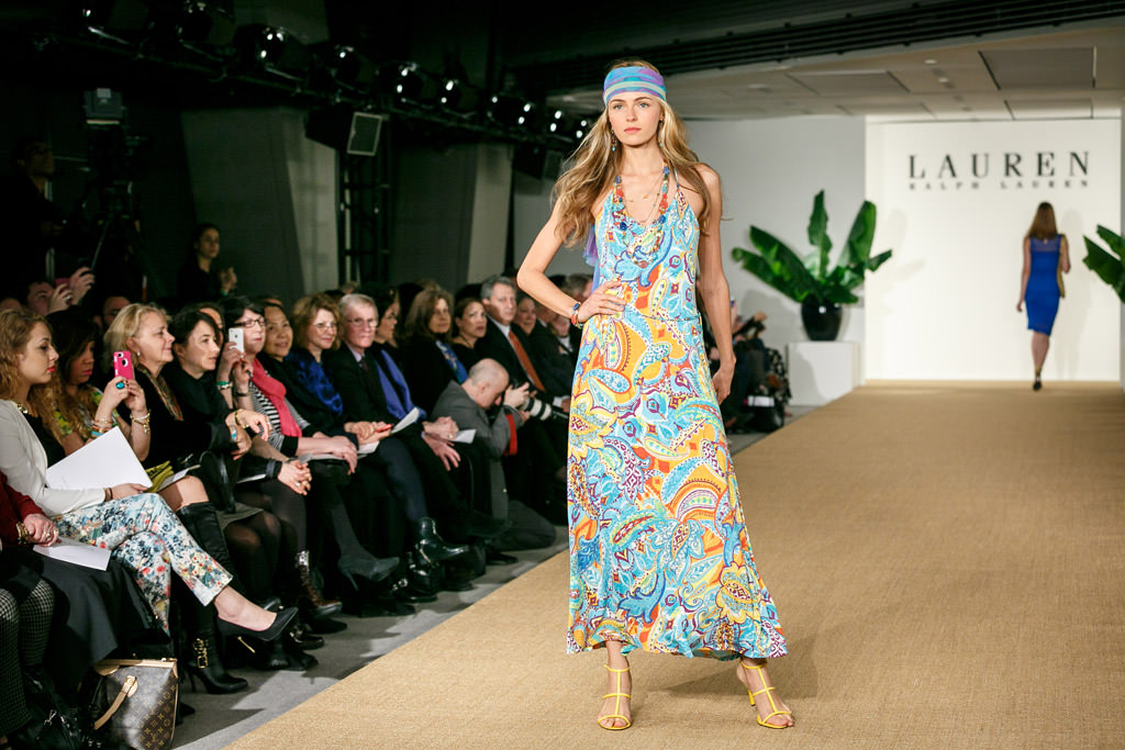 © Michael Jurick Ralph Lauren Fashion show at the Hearst Tower by top New York Photographer Michael Jurick
